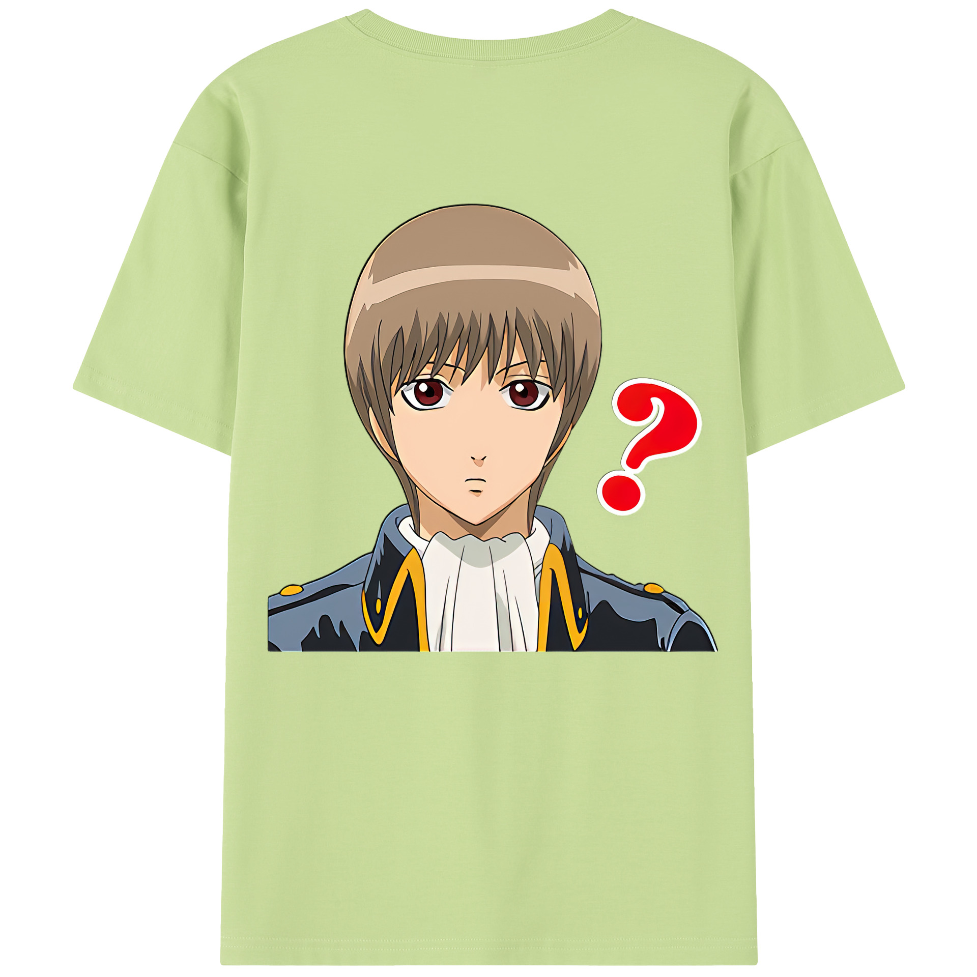 （画像用） ぎんたま 坂田銀時（さかたぎんとき） 神楽 志村新八（しむら しんぱち） GINTAMA Sakata Gintoki Kagura Shimura Shinpachi 綿100％半袖Tシャツ（背面プリント）